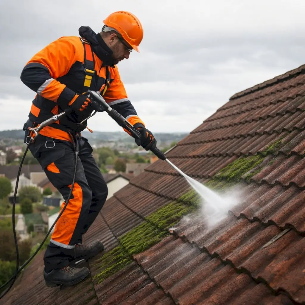 Traitement hydrofuge anti-mousse toiture Nord 59